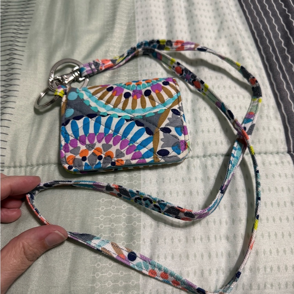 Vera Bradley lanyard and ID case